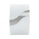 mefa wave Traffic white 9016 & Stainless Steel wave front 1200x1200.webp