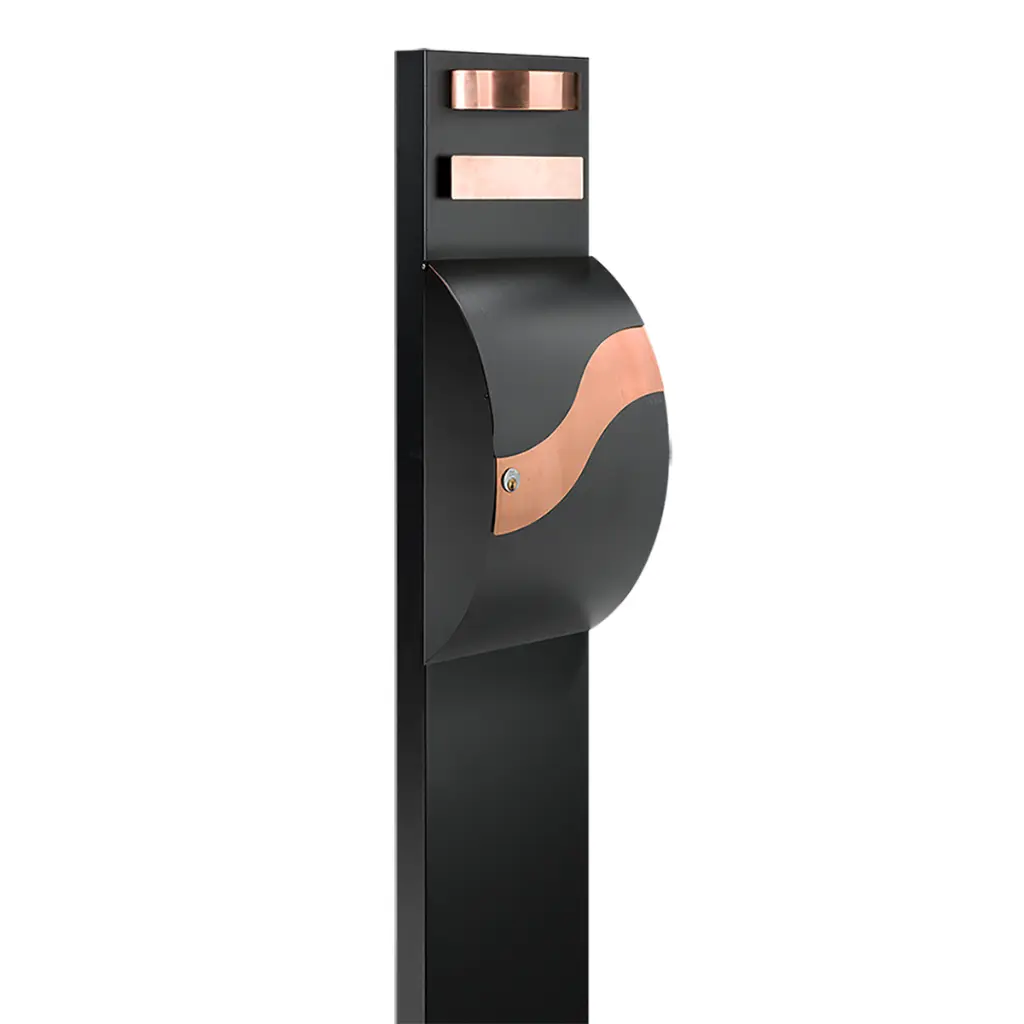 mefa wave Jet black 9005S & Copper Wave on stand side 1200x1200.webp